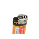 Reibradfeuerzeuge "Einfarbig-Transparent" 50er Display