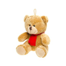 Pl&uuml;sch Teddyb&auml;r mit Schal, ca. 16cm
