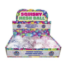 Quetschball "Glitter", 12er Display