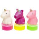 Unicorn Schleim mit Schleimsauger, 12er Display