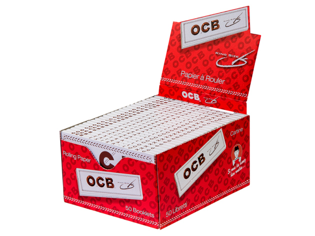 OCB White Extra Long 50 booklets each 32 leaves