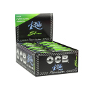 OCB Rolls Schwarz Premium Slim 24 Rolls je 4 Meter