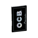 OCB kurz Schwarz Premium 25 Hefte je 100 Blatt