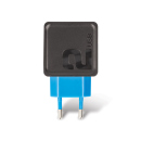 Forever Netzstecker 2x USB, schwarz/blau