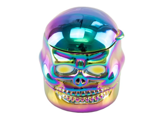 Grinder "Skull" Metall Rainbow