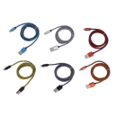 Tekmee Ladekabel USB auf Lightning , 1m, versch. Farben