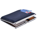 Zigarettenetui "Lederoptik/Flaggen" für 20 Zig., mit Gummiband, 12er Display