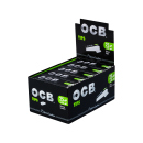 OCB Filter Tips Schwarz Premium 25 Hefte je 50 Blatt