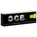 OCB Filter Tips Schwarz Premium 25 Hefte je 50 Blatt