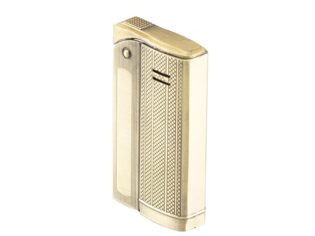 Metallfeuerzeug "Gold" Metall nachfüllbar