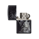 Zippo Feuerzeug - Wolf / Black Matte