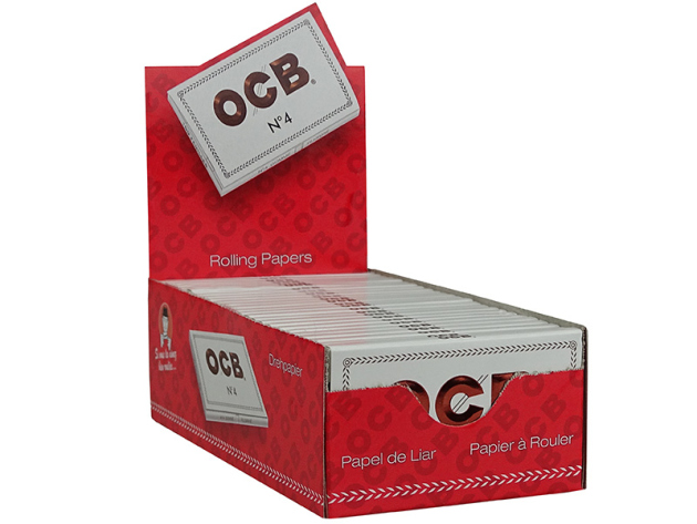 OCB Kurz Weiß 25 Hefte je 100 Blatt