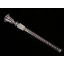 Glaschillum L&auml;nge 17 cm, Trichterf&ouml;rmig;...