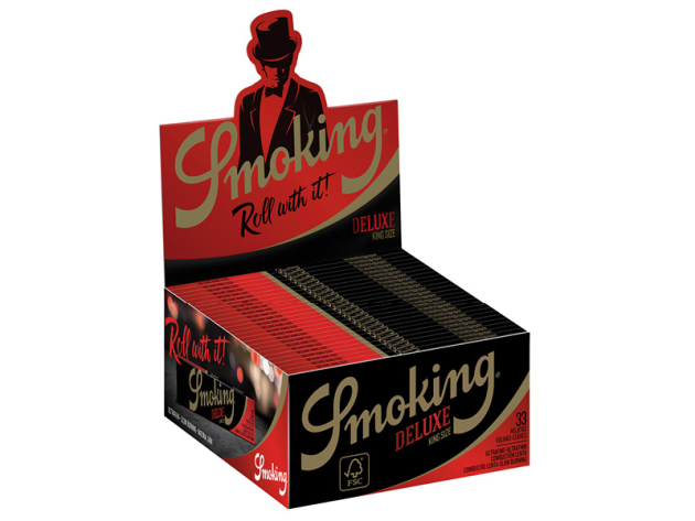 Smoking King Size Deluxe 50 Hefte je 33 Blatt