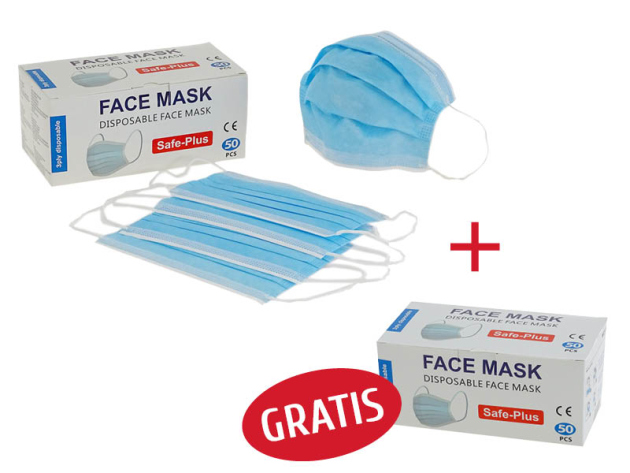 2x 50er Pack Mundbedeckung