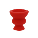Shishakopf "Silikon"Rot klein, 5,5 cm,...