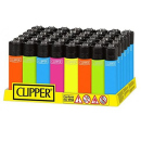 Clipper Large SOLID BRANDED Black Cap, 48er Display