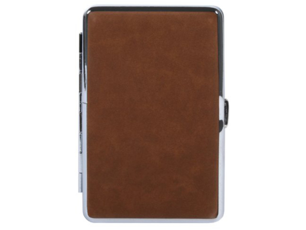 Zigarettenetui "braun" mit Gummiband