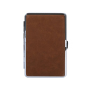 Zigarettenetui "braun" mit Gummiband