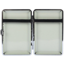 Zigarettenetui "braun" mit Gummiband