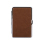 Zigarettenetui "braun" mit Gummiband