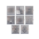 Zigarettenetui "Chrom Muster" f&uuml;r 20 Zig.,...