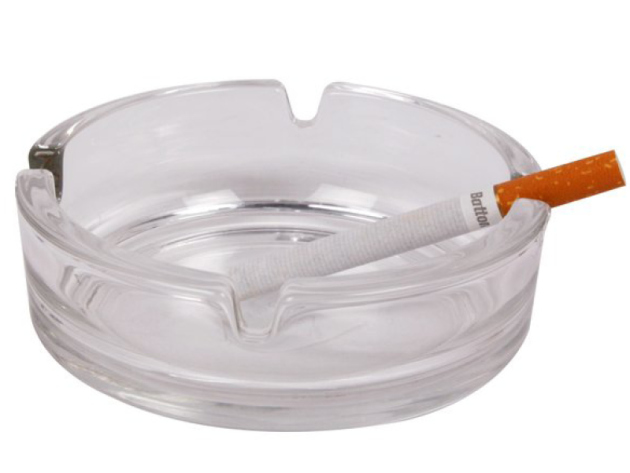 Glasaschenbecher "Classic"  Ø10,5 cm 6er Set