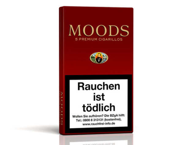 Dannemann Moods Ohne Filter / 5er Packung