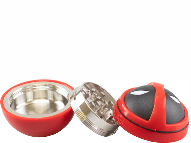 Grinder Metall "Maske" 3-tlg.