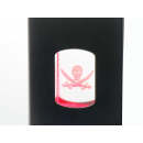 Metallfeuerzeuge "Pirat"  LED, Softflame, 24er Display