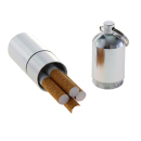 Schlüsselanhänger Zigarettenetui, Aluminium, Mini 10,2 cm