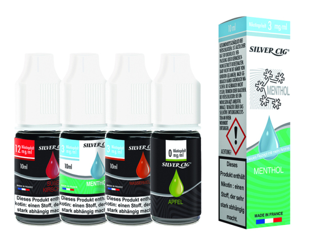 Silver Cig Liquids - Neue Sorten
