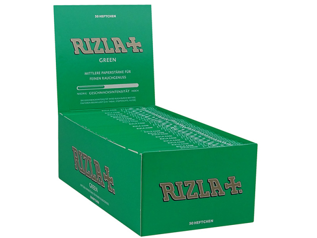 Rizla Green 50 booklets each 50 leaves