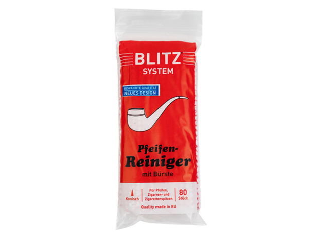 Pfeifenreiniger Blitz System Rot / Weiß 16cm, 80 Stück