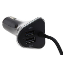 Forever KFZ-Adapter 4x USB-Anschlüßen, schwarz