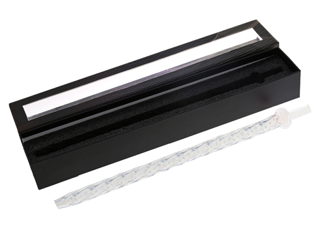 Glasmundstück- Borosilikatglas 3.3- Dulce Color- Weiss - 40 cm