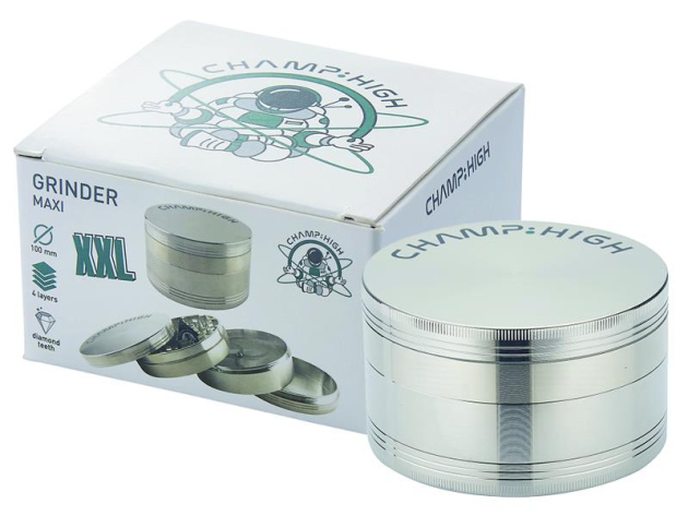 Grinder "Champ-High",4-teilig, 60 x 100 mm