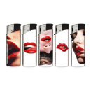 Elektrofeuerzeuge "HOT LIPS" ; 50er...