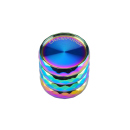 Grinder "Rainbow Diamond"; Ø 4,2cm, 4- tlg.