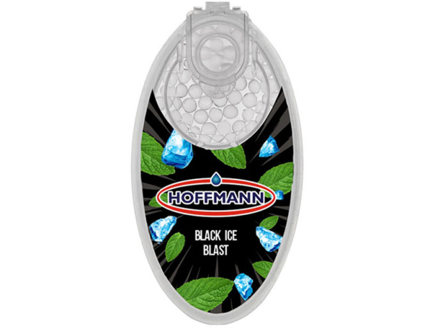 Hoffmann Aromakugeln "Black Ice Blast" ( Eis) 1 Packung mit 100 Kugeln