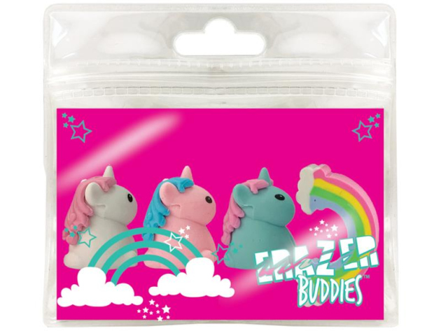 Radiergummi Minis "Einhörner", 4er Pack