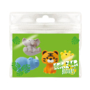 Radiergummi Minis "Wilde Tiere", 4er Pack