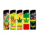 Electric Lighters "Marijuana" 50p Display