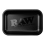 RAW Rolling Tray Drehunterlage Metall - "Murdered", Black Matte;  klein 27,5 x 17,5 cm