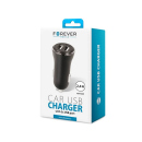 Forever KFZ-Adapter 2x USB - inkl. Ladekabel USB auf Lightining, schwarz