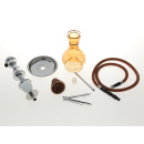 Shisha "Shpere", orange; 49 cm; 1 Anschluss