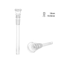 Glaschillum L&auml;nge 19 cm; Schliff 18,8 mm