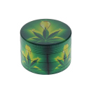 Grinder "Hanfblatt, Metall; 6 versch. Motive; 52 x 35 mm; einzeln