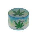 Grinder "Hanfblatt, Metall; 6 versch. Motive; 52 x 35 mm; einzeln