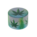 Grinder "Hanfblatt, Metall; 6 versch. Motive; 52 x 35 mm; einzeln